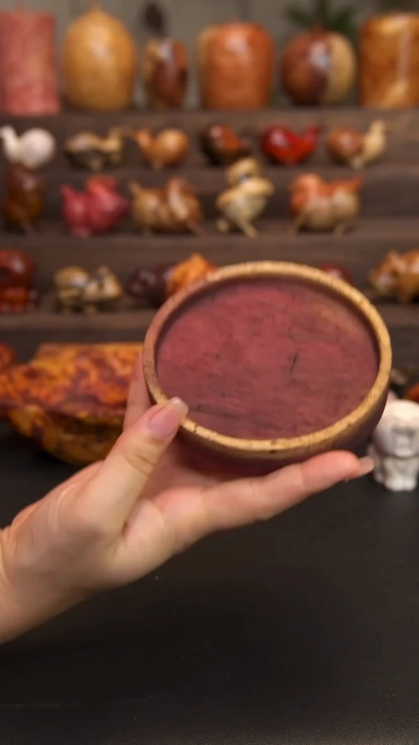 交趾黄檀（大红酸枝）紫苏木圆盘