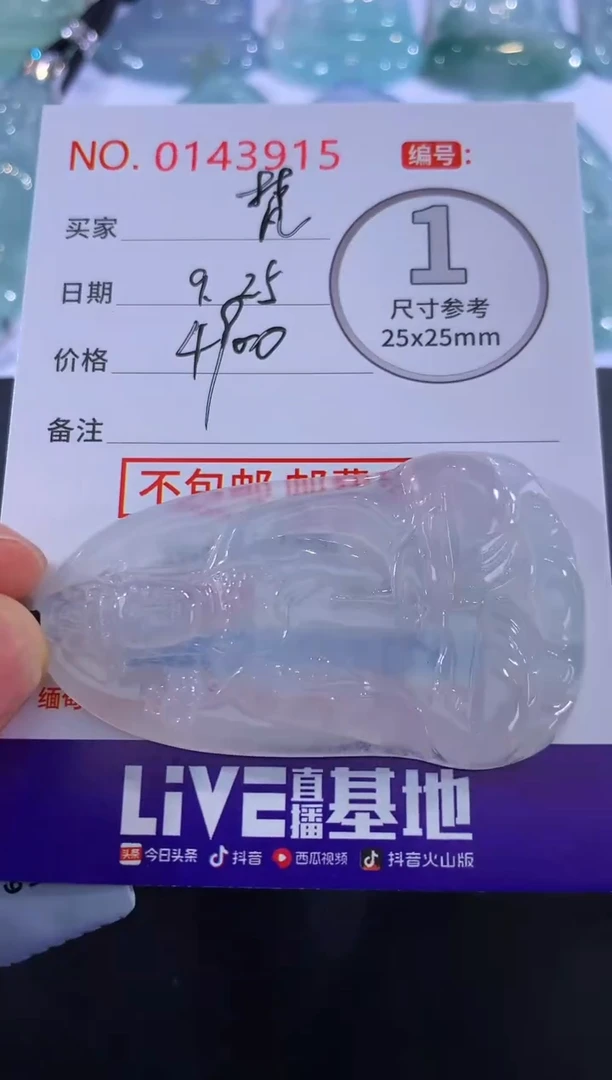 颈饰未镶嵌翡翠梵*屿！