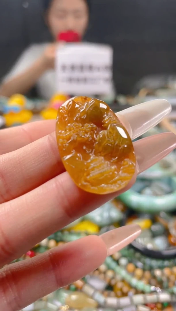 【闪购商品】翡翠颈饰未镶嵌/R/翡翠A货一图一物