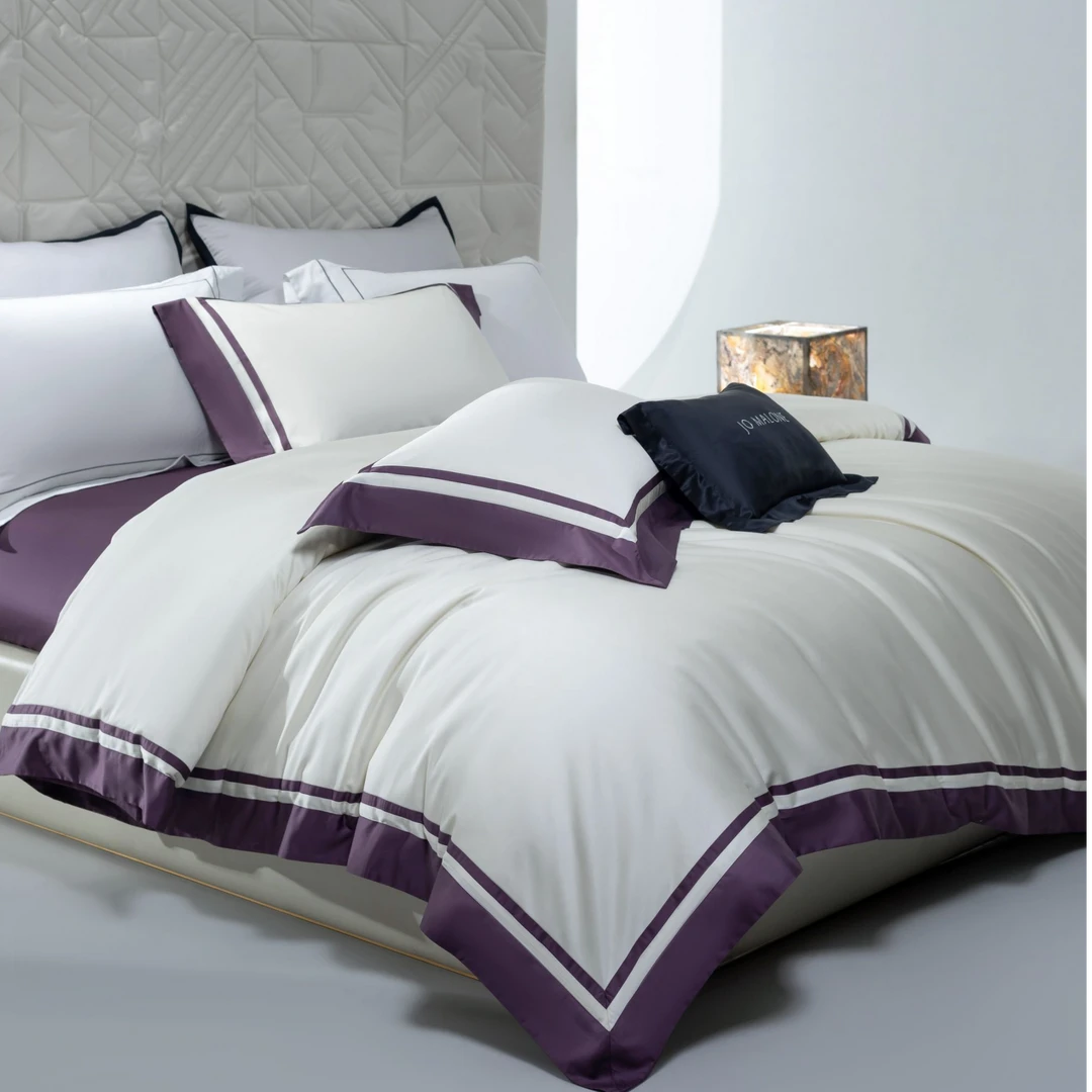 【Jo Malong.萨尔茨堡】高定系列/黄金甄棉臻丝缎四件套