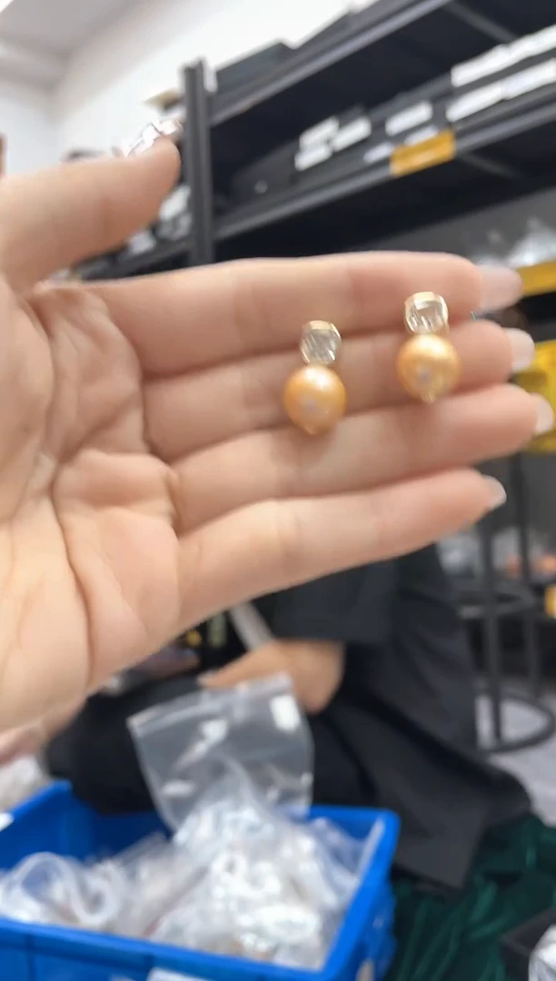 银S925镶嵌海水珍珠·多样性一件发货