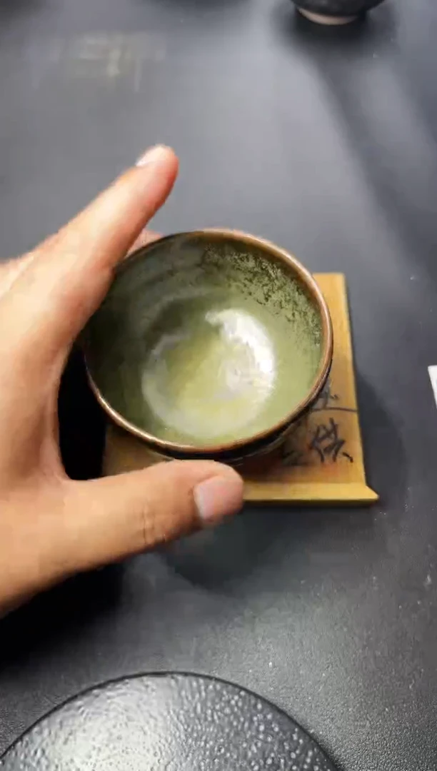 茶盏340叶紫建盏