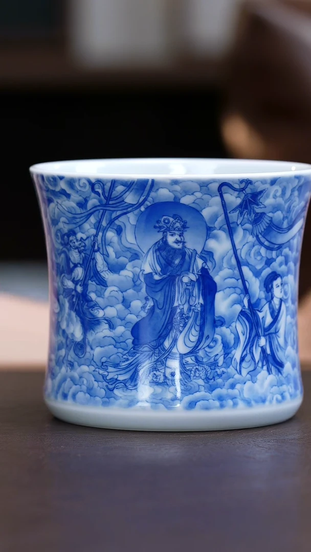 青山秋雨天龙八部山水主人杯陶瓷