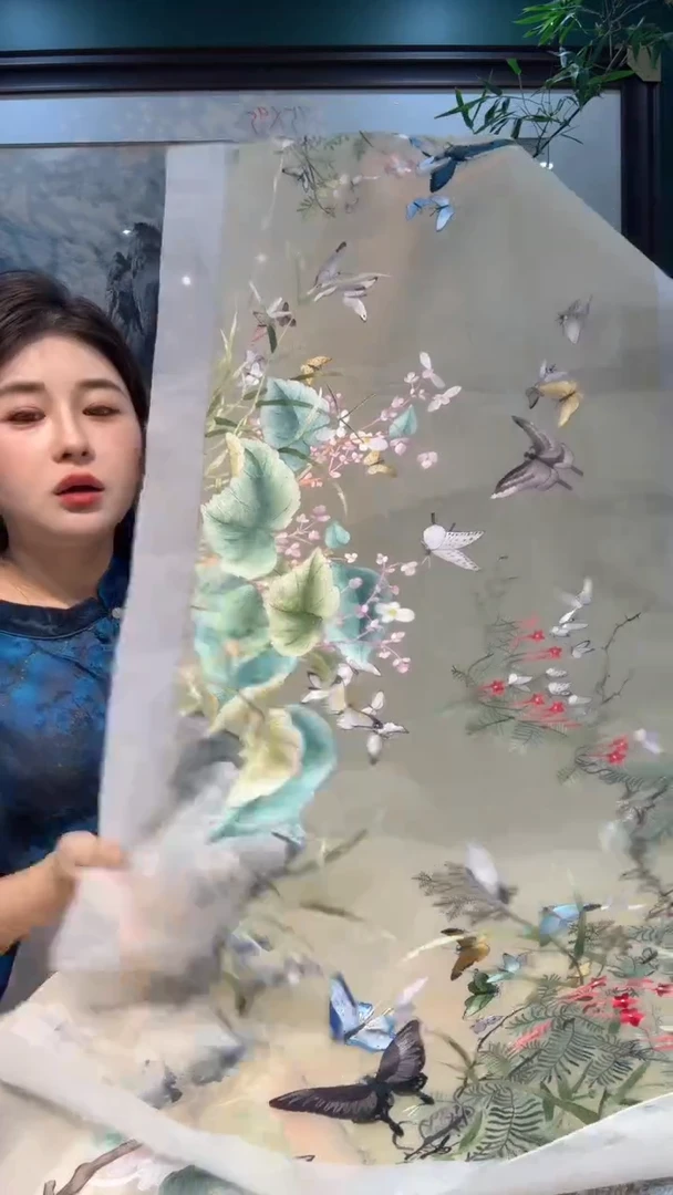 刺绣非遗苏绣手工刺绣