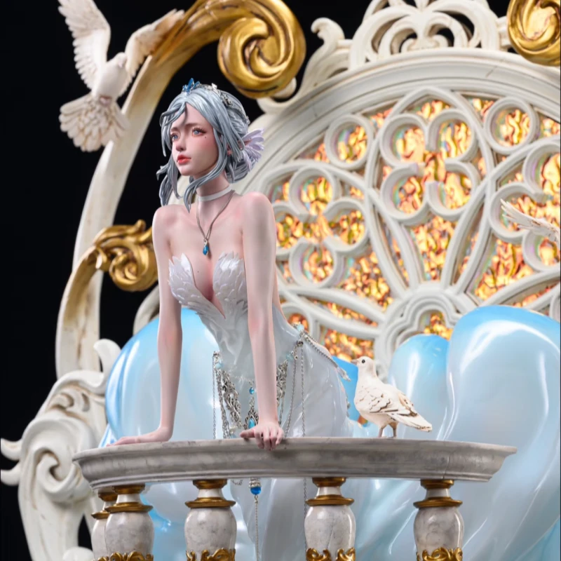 【金色系列】原神海贼王火影鬼灭斗破王者初音等动漫摆件手办随机