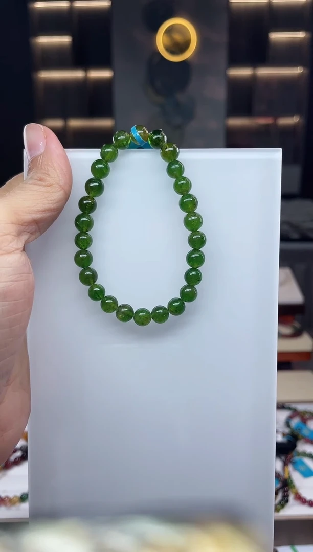 单圈手串未镶嵌碧玺（多样性发一条）Q