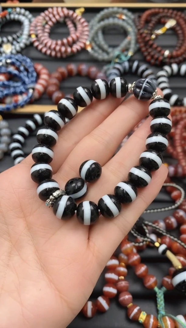 【闪购商品】玛瑙/玉髓手串未镶嵌手串