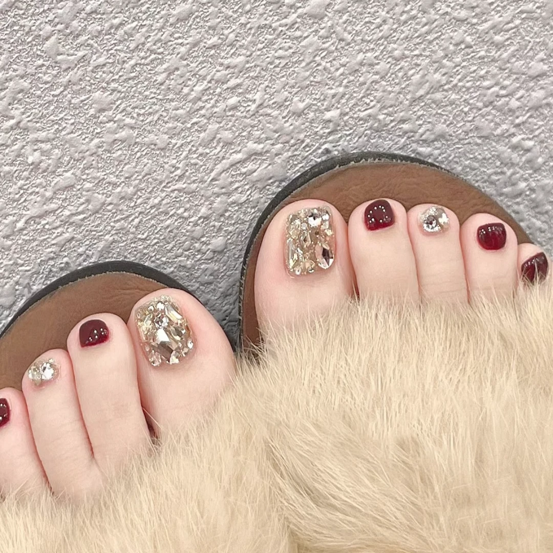 J18显白百搭气质--纯手工穿戴甲14片装