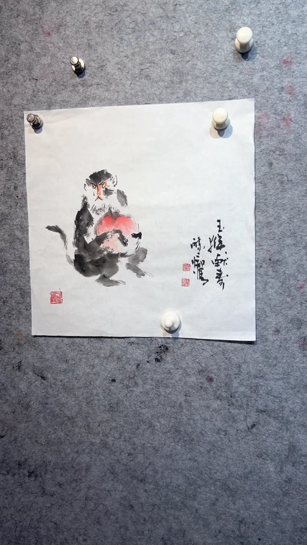 国画张自学水墨画80