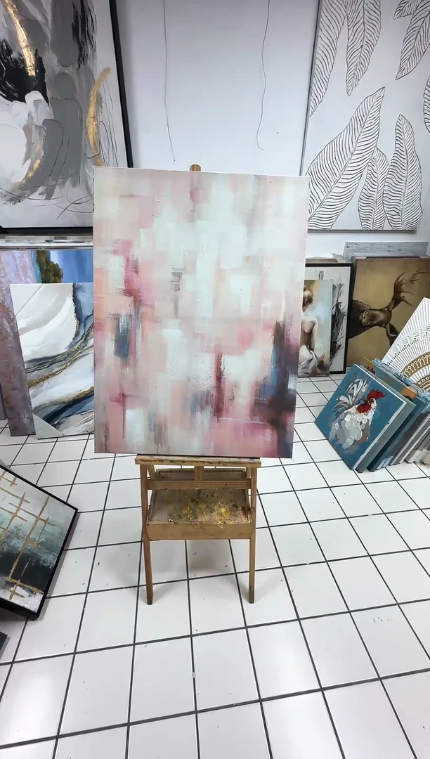 168现代艺术装饰画油画75cm*100cm