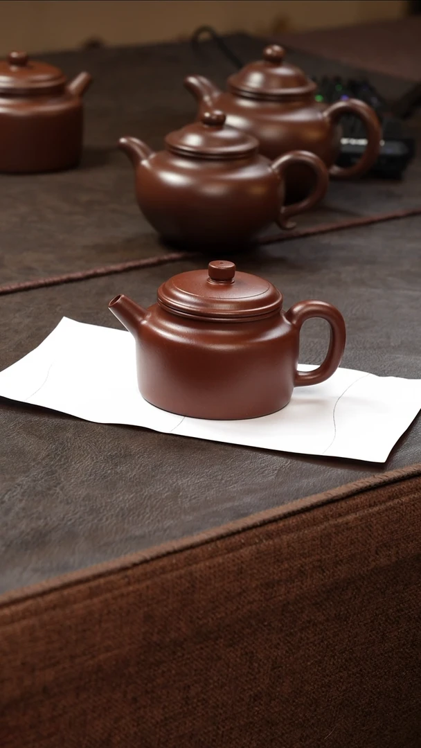 茶壶紫砂壶·13底槽青德钟150cc