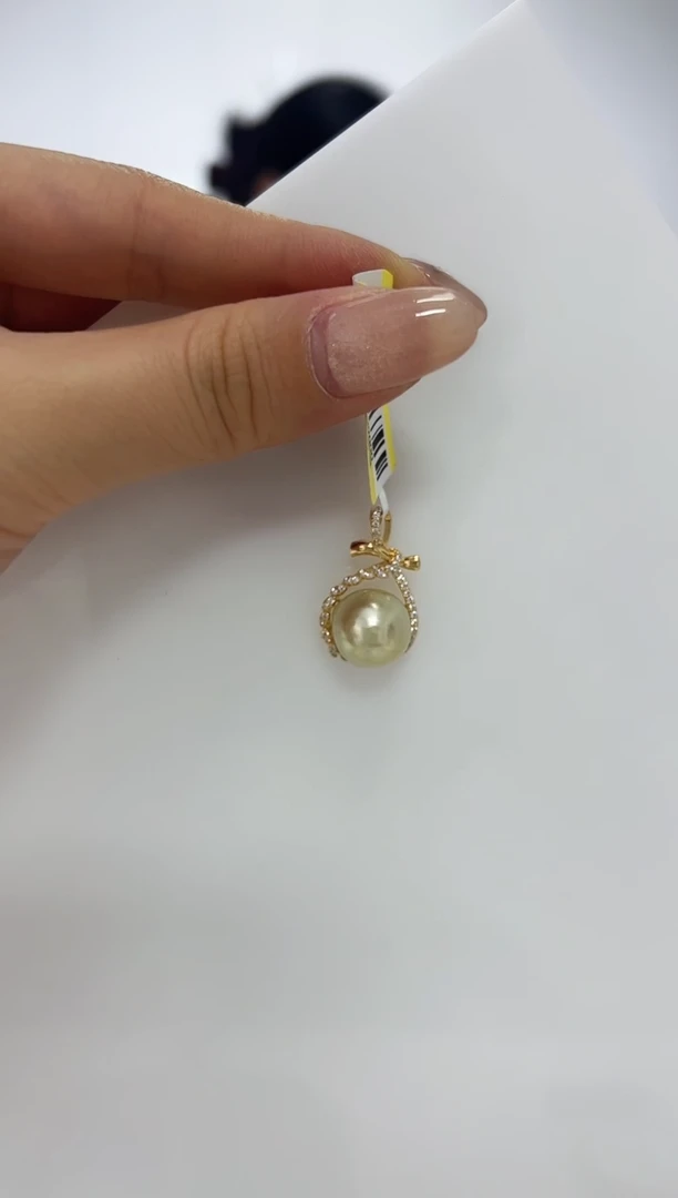 【闪购商品】海水珍珠DA银S925镶嵌吊坠