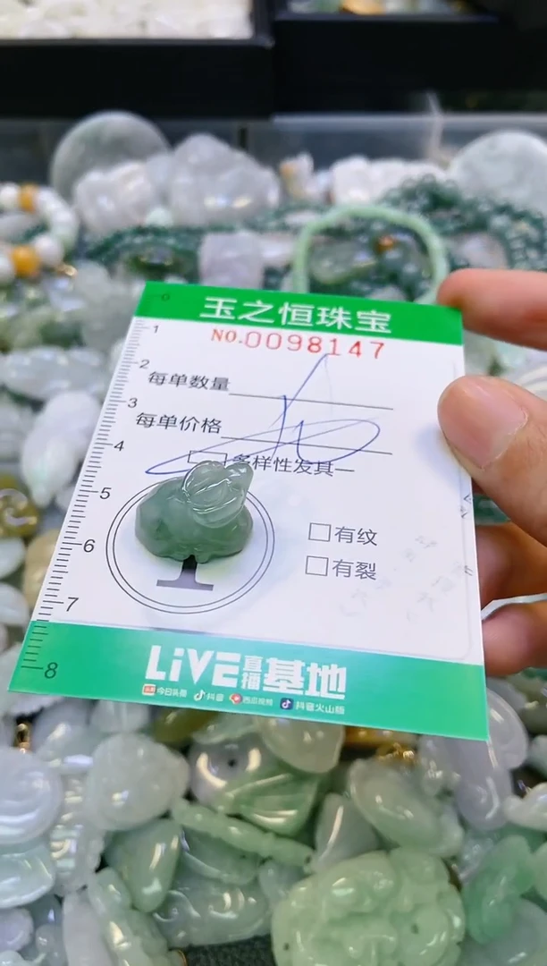 翡翠未镶嵌颈饰闪购0098147多样性发其一