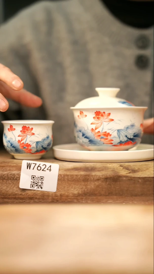 【经典福利】/ 盖碗@@W7624