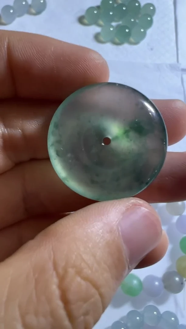 未镶嵌定制翡翠扣子