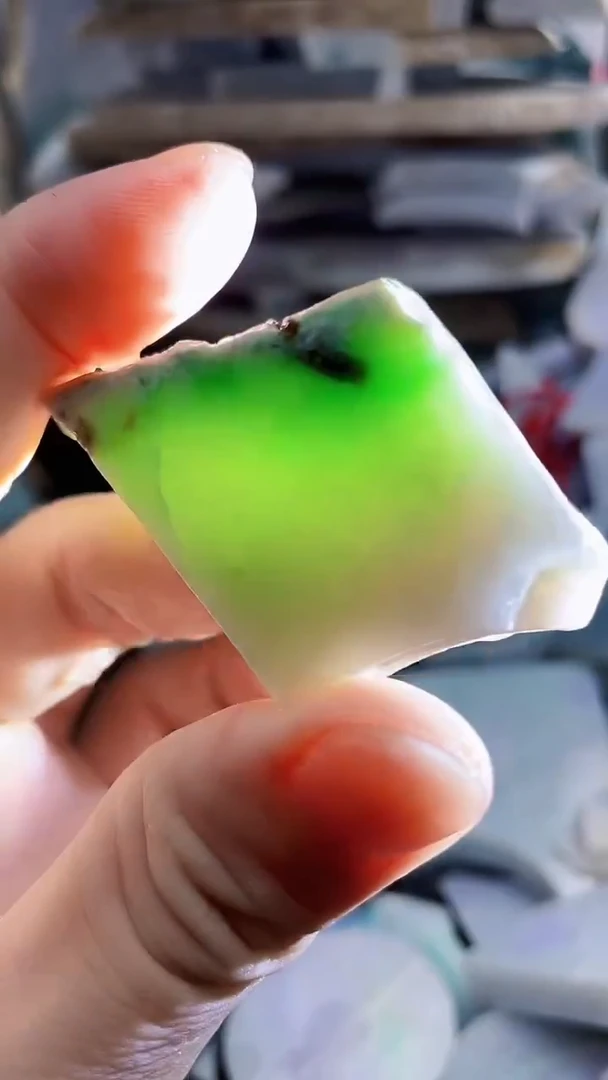 裸石翡翠天然tA货翡翠板料