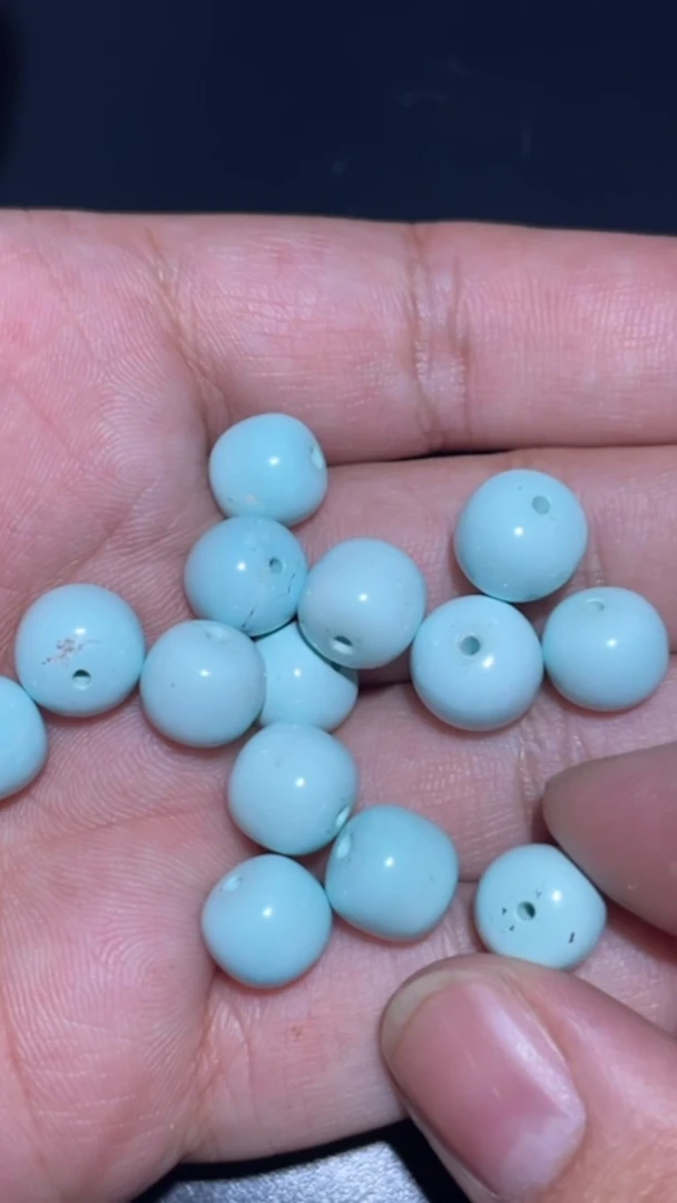 【闪购商品】绿松石老型未镶嵌1814-2505（多样性发货发其一）