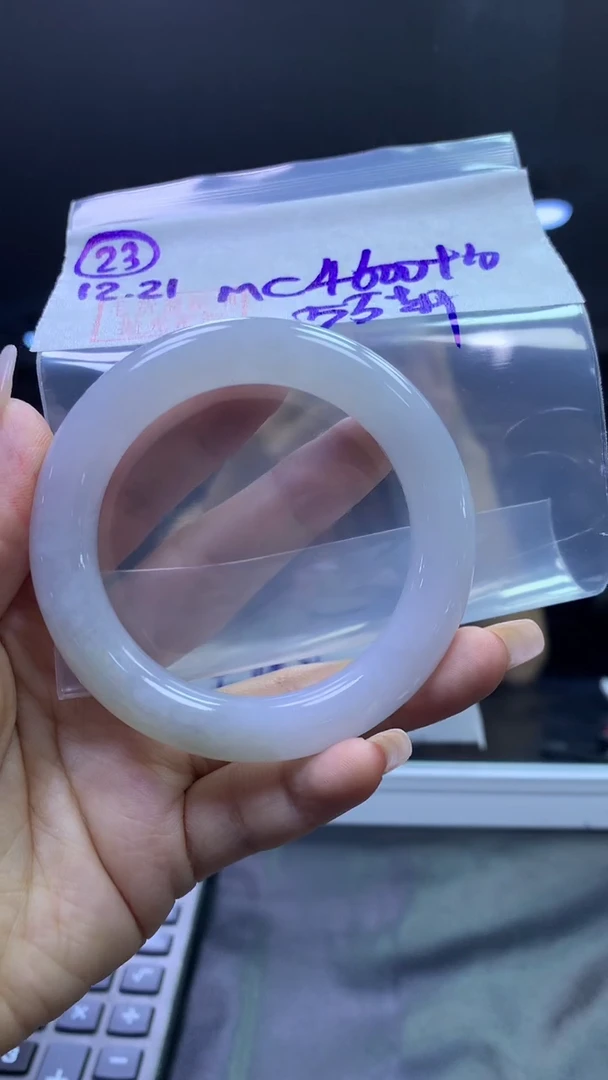 未镶嵌定制翡翠23圆条55+4600元+拍一发一