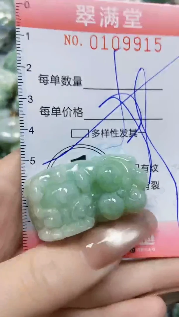 【闪购商品】翡翠颈饰未镶嵌闪购0109915多样性发其一