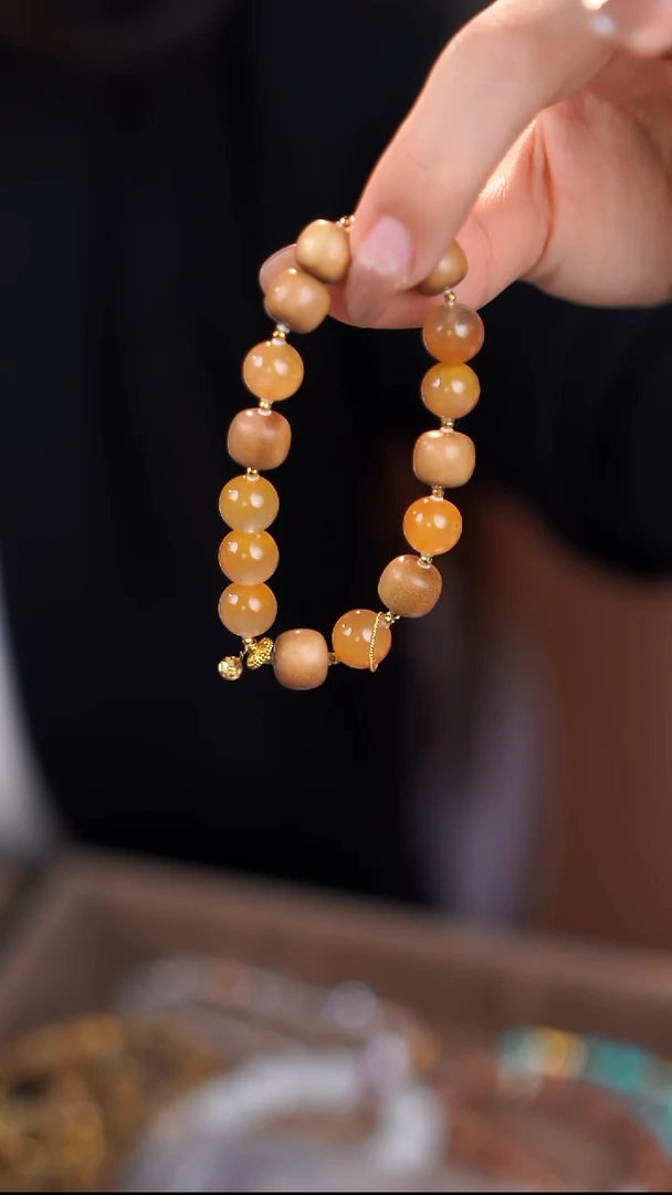 18K金镶嵌手链水晶@