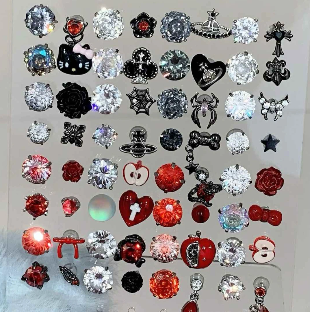 钛钢耳饰 血夜芭蕾RINGRING商店钛钢耳钉独特耳骨钉耳饰耳蜗钉