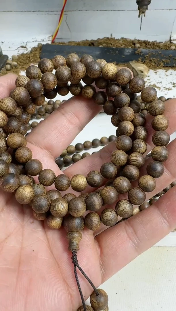 【闪购商品】沉香手串乌身0.8规格多圈21克