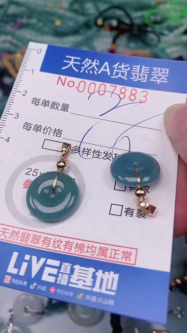 【闪购商品】翡翠颈饰未镶嵌00007883