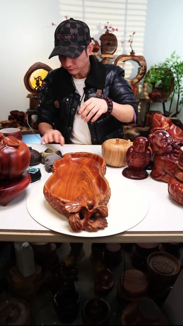 木香樟木摆件/好事发生