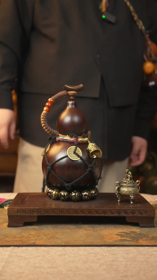 【闪购商品】195大漆葫芦一物一拍记葫堂出品