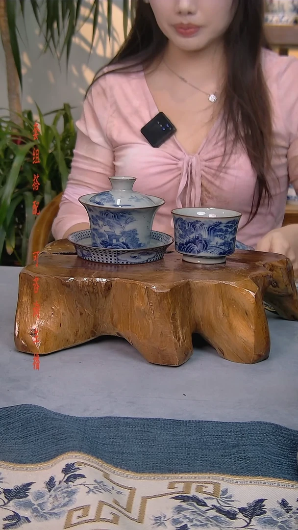 简装家用款2件套 白瓷陶瓷茶具