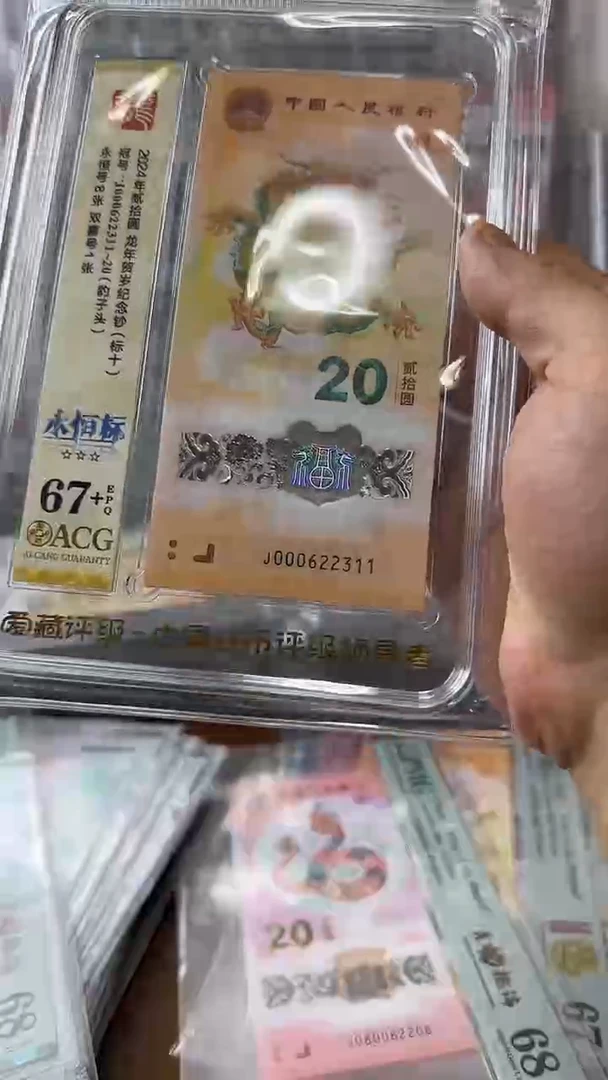 塑料000622311-龙钞标十