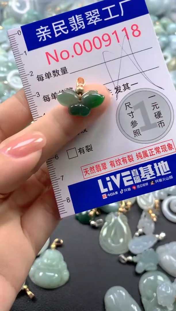 颈饰未镶嵌翡翠9118
