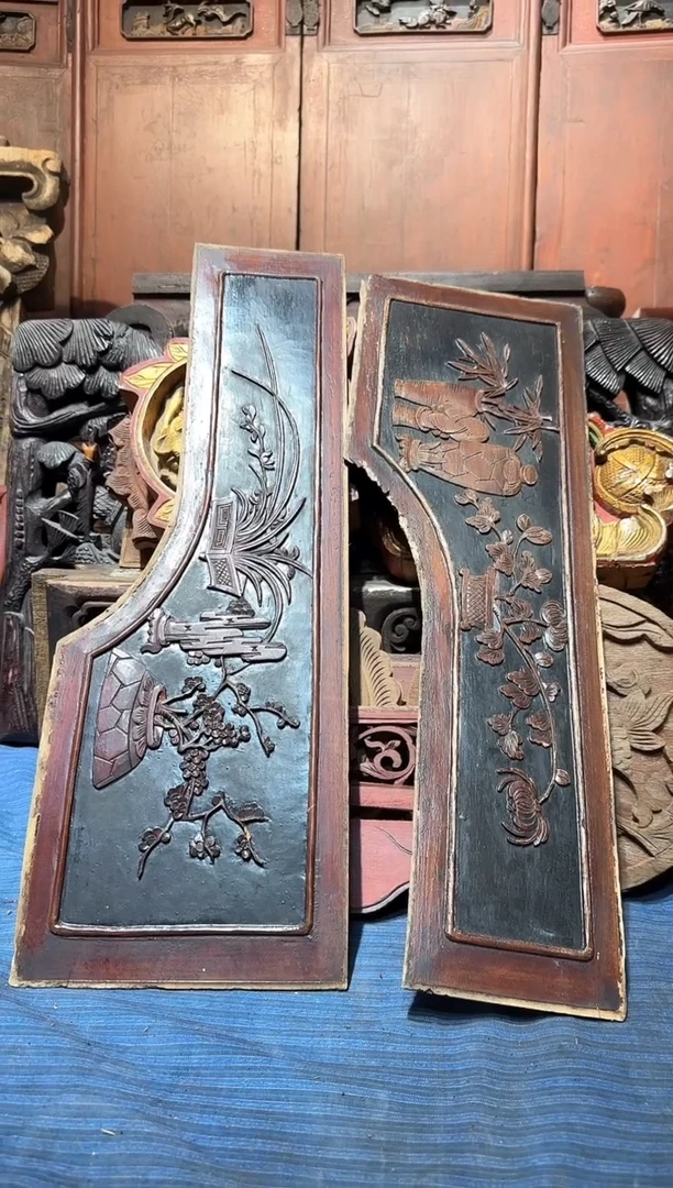 香樟木老木雕老物件