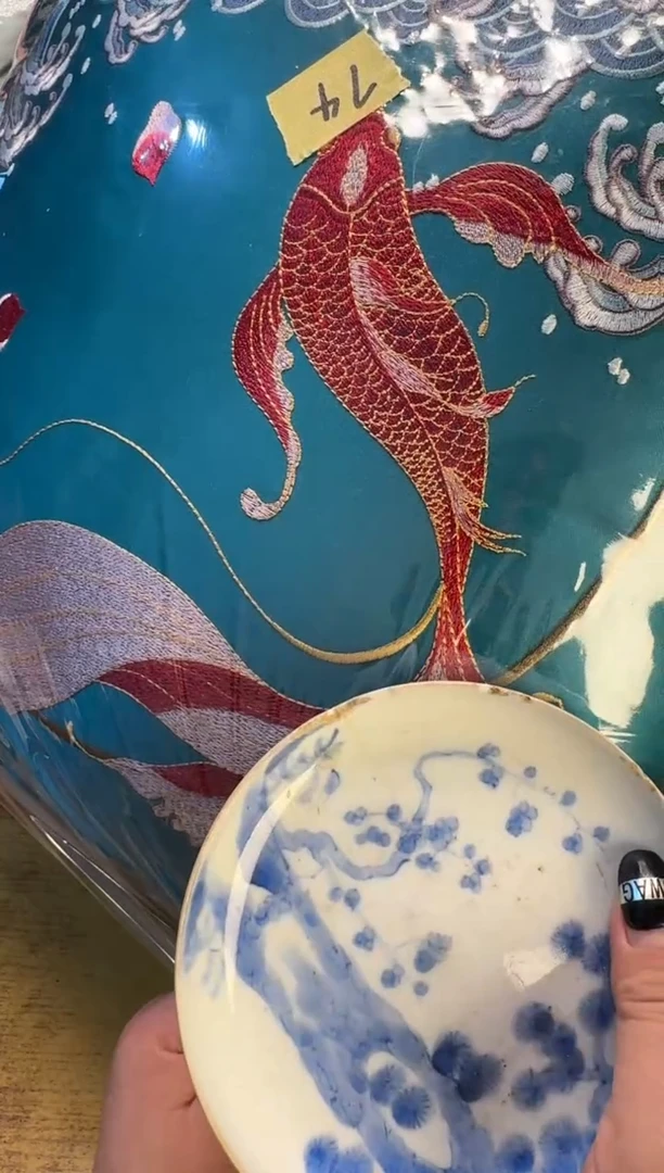 瓷器瓷器瑕疵破破74