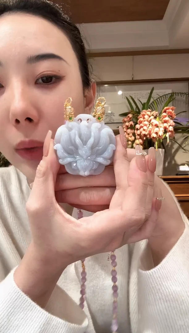 【闪购商品】翡翠颈饰未镶嵌国风