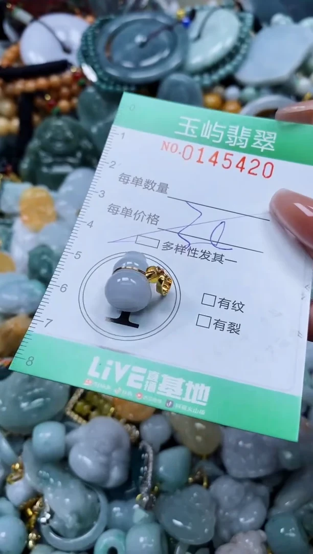 翡翠未镶嵌颈饰闪购0145420多样性发其一