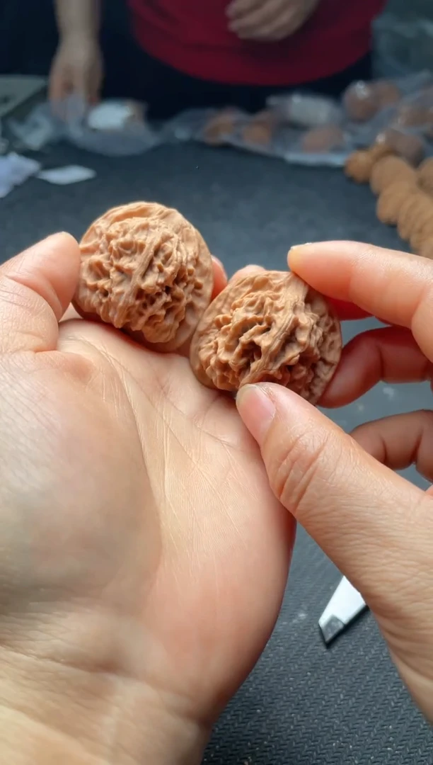 把件文玩核桃w100  天地 39尺