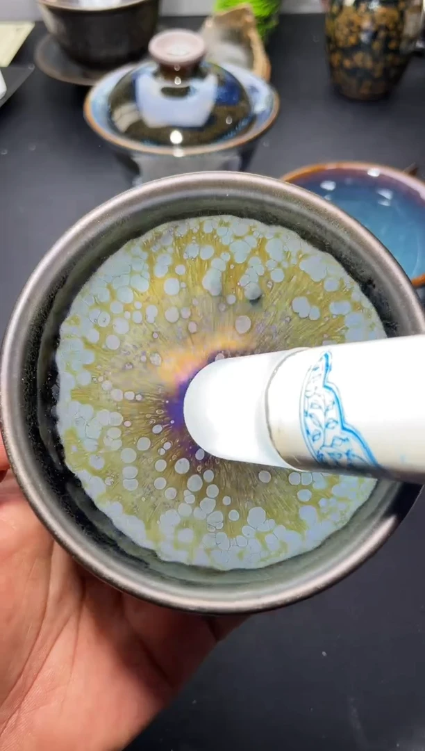 茶盏146叶紫建盏