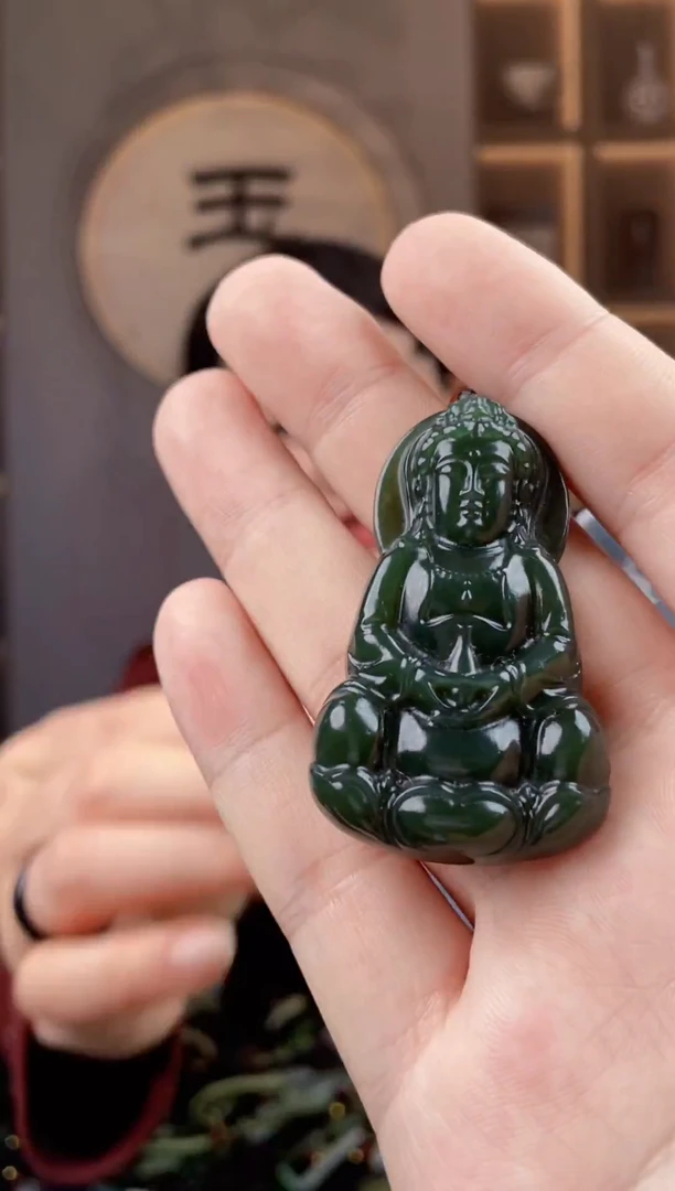 颈饰未镶嵌和田玉拍一发一，多样性发货