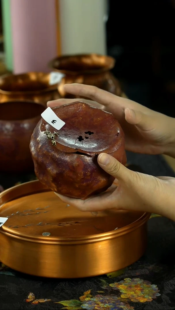 中秋国庆景德镇手绘瓷器