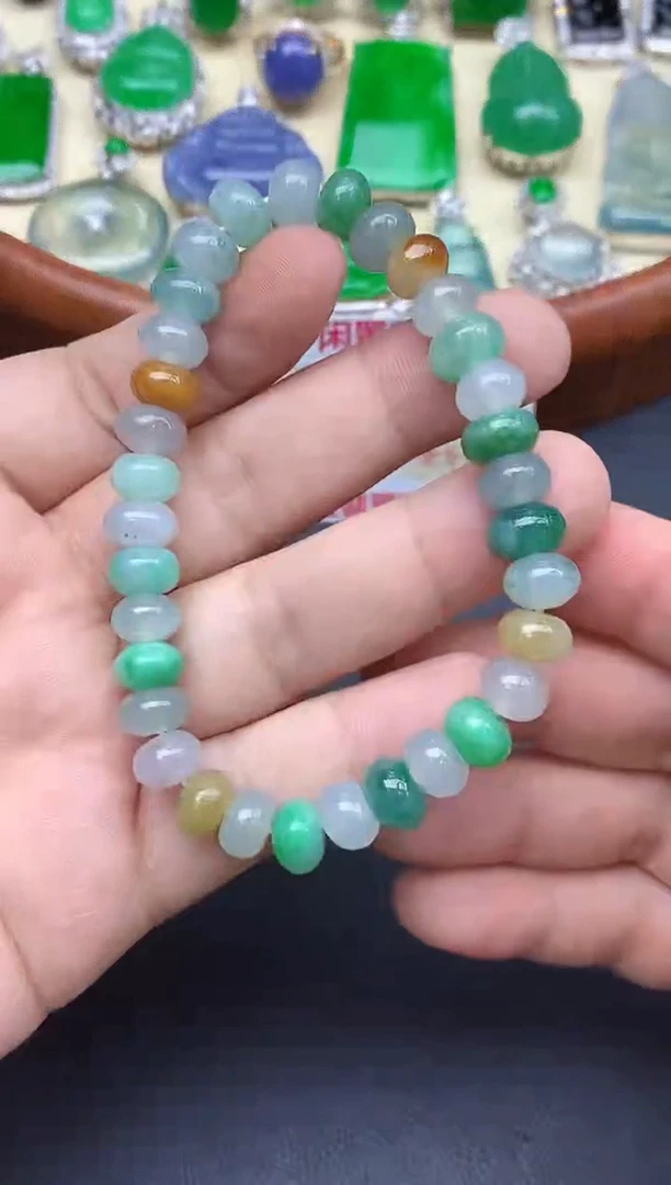 未镶嵌手链翡翠34-中国好珍宝