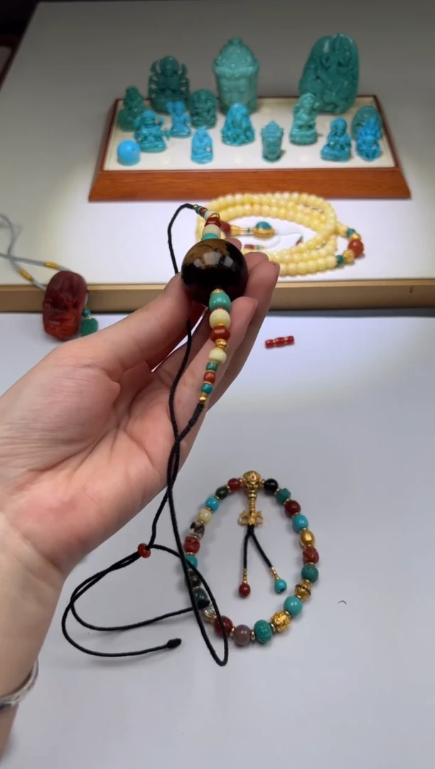 未镶嵌琥珀裸石配饰配饰