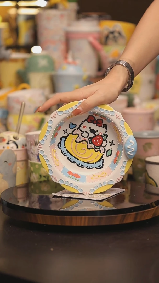 景德镇釉下彩绘设计师款式陶瓷
