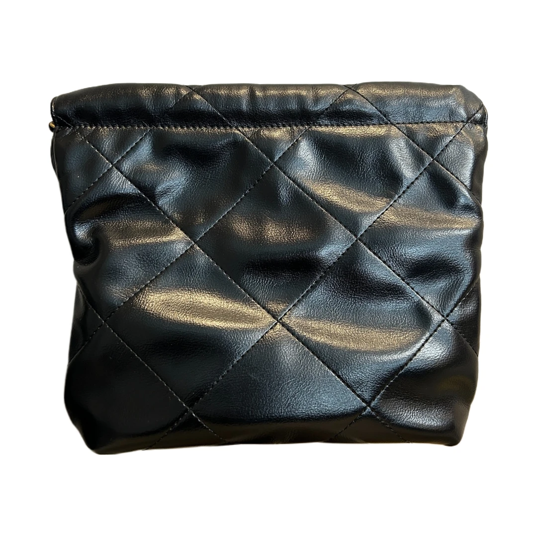 TOLEX2025新款手工时尚百搭小圾袋女包黑色22cm