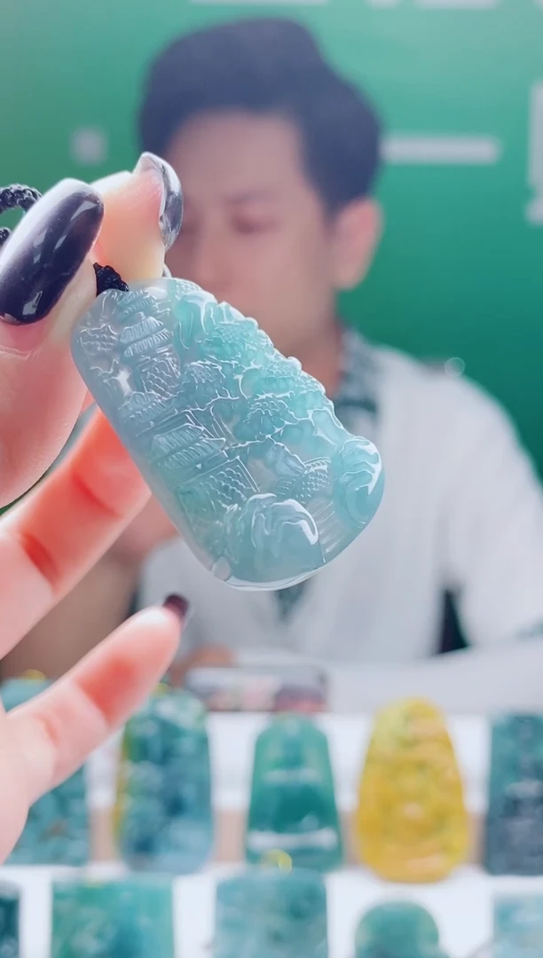 颈饰未镶嵌翡翠多样式发货一件发货