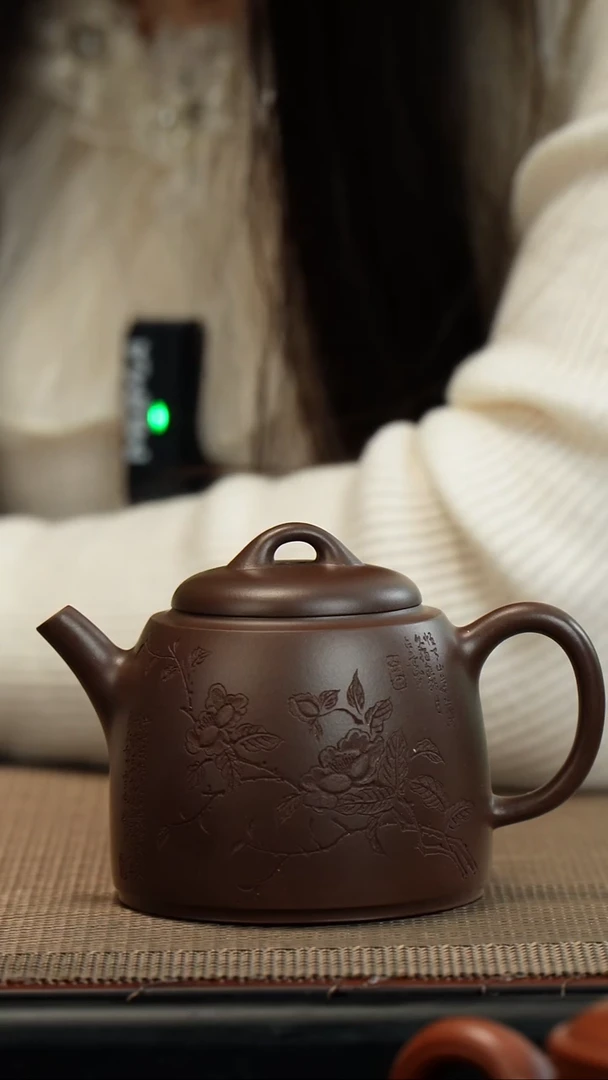 【闪购商品】紫砂茶壶老紫泥言念