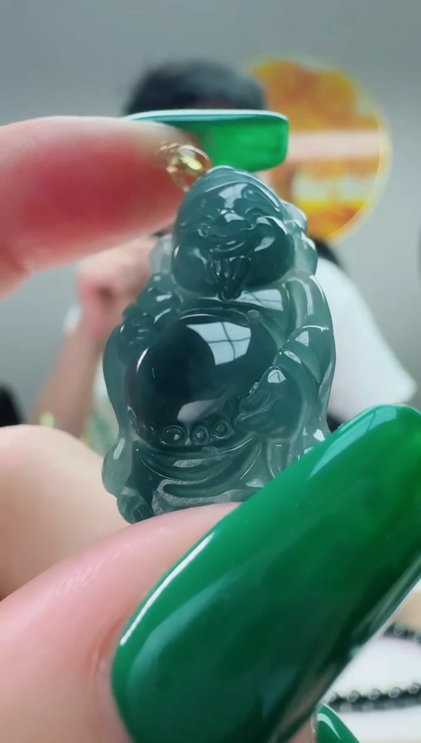 翡翠未镶嵌颈饰多样性随机发其一