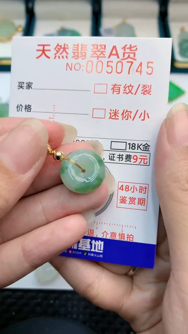 【闪购商品】翡翠颈饰未镶嵌            8