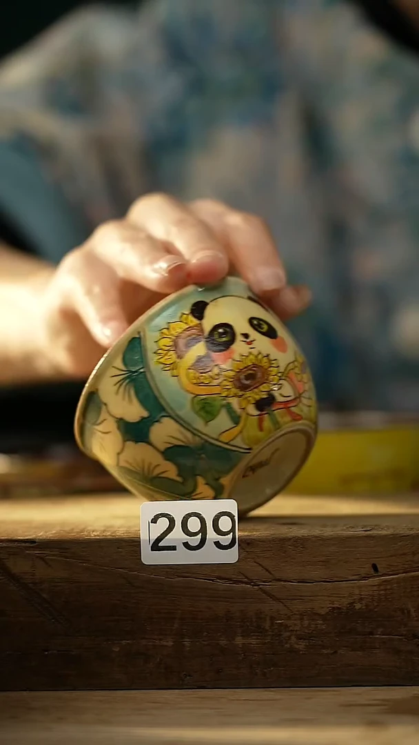 【闪购商品】瓷片新品！设计师手作款柴烧动物系列 迷糊