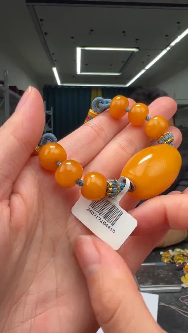 琥珀颈饰未镶嵌项链多样性拍一发一